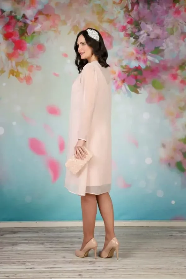 EBEJ075 Mother of the Bride Jacket rose back