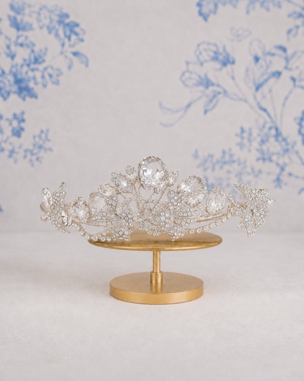 TR1814A Majestic Crystal Tiara &ndash; Richard Designs