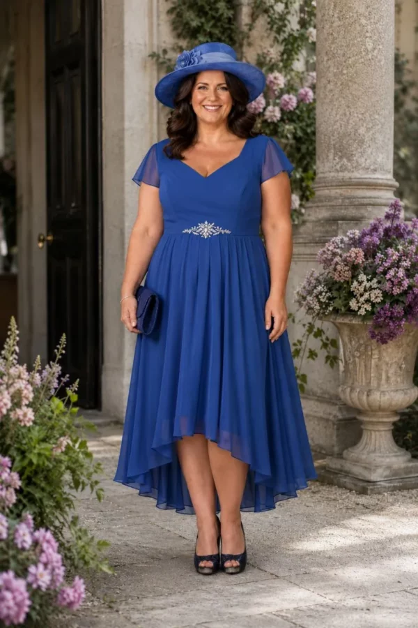 EBED066 &ndash; Curvy Occasionwear Dress &ndash; Emma Bridals