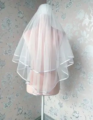 Grenada Two Tier Joyce Jackson Veil 2