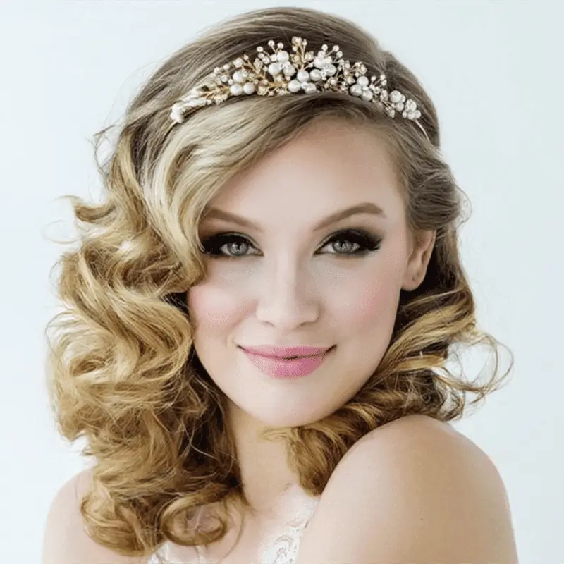 Athena 3404 Tess Luxe Pearl Tiara