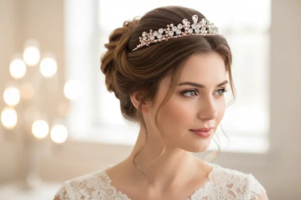 TR1918RGS Classic Crystal Tiara – Richard Designs