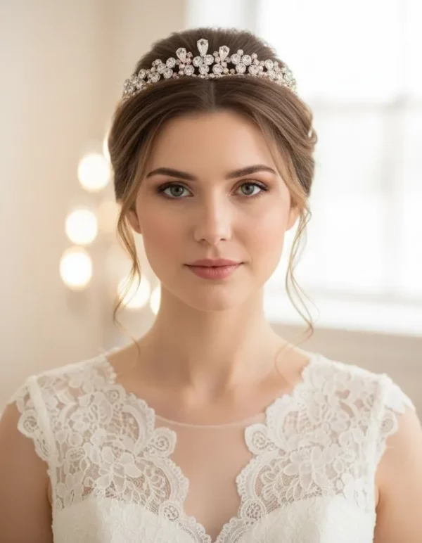 TR1918RGS Classic Crystal Tiara – Richard Designs