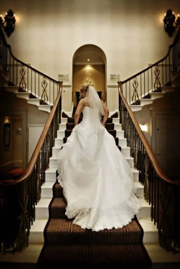 Rudding Park Wedding Venue staircase