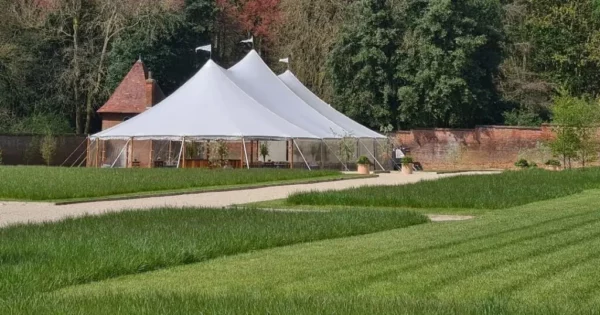 The Walled Garden Helperby garden wedding