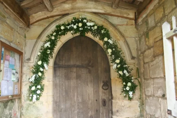 The Flower Shop Easingwold arch