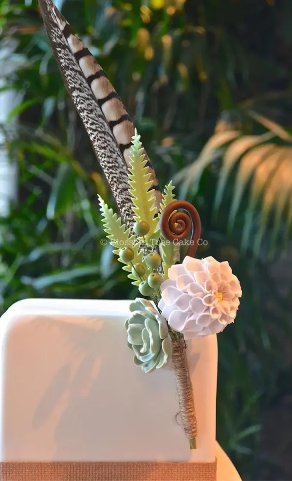 Blossom Tree Cake Company wedding cake decoration