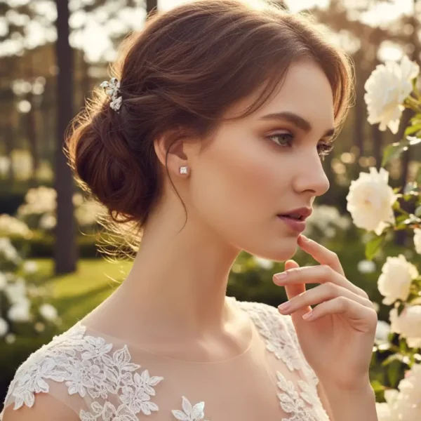 Athena 7484 Dainty Gem Earrings at the bridal affair