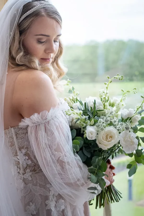 Joanne B Wedding Photography bride at sandburn hall