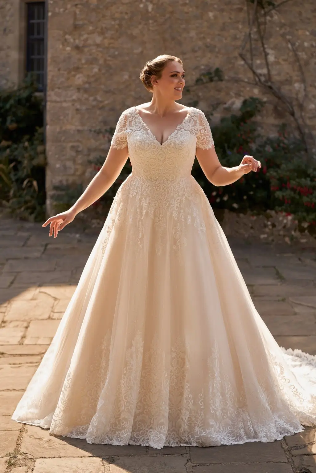 PH8035 Envy by Phoenix - Curvy Bride's Dream Dress - Wedding Dress