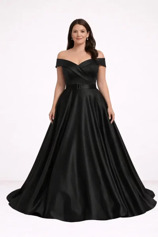 Romantica of Devon Marilyn B Black wedding dress virtual