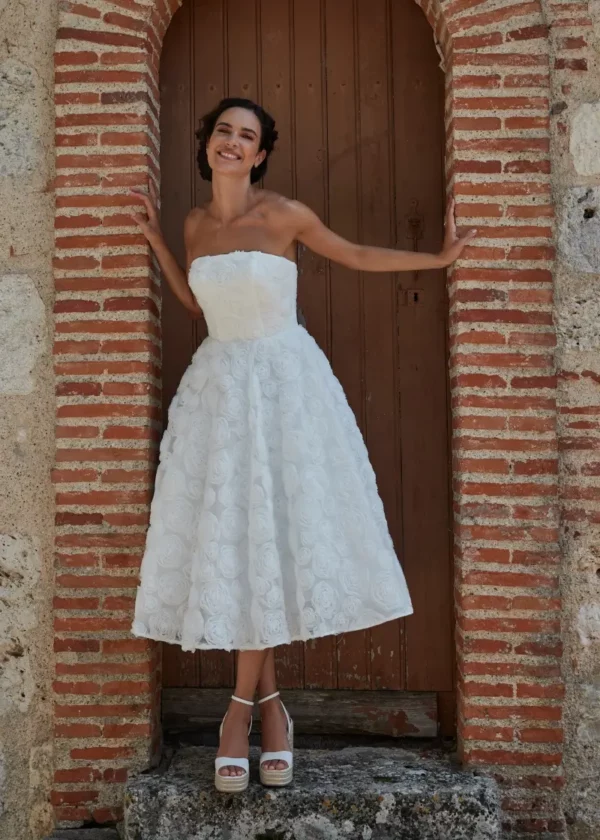 PB257 Romantica Pure T-Length wedding dress