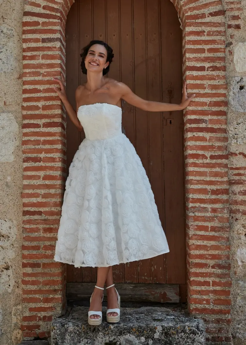 PB257 Romantica Pure T-Length wedding dress
