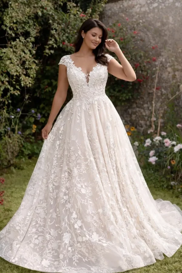 Poppy PHX19177 Phoenix Gowns: A-Line Wedding Dress Poppy PHX19177 Phoenix Gowns: A-Line Wedding Dress