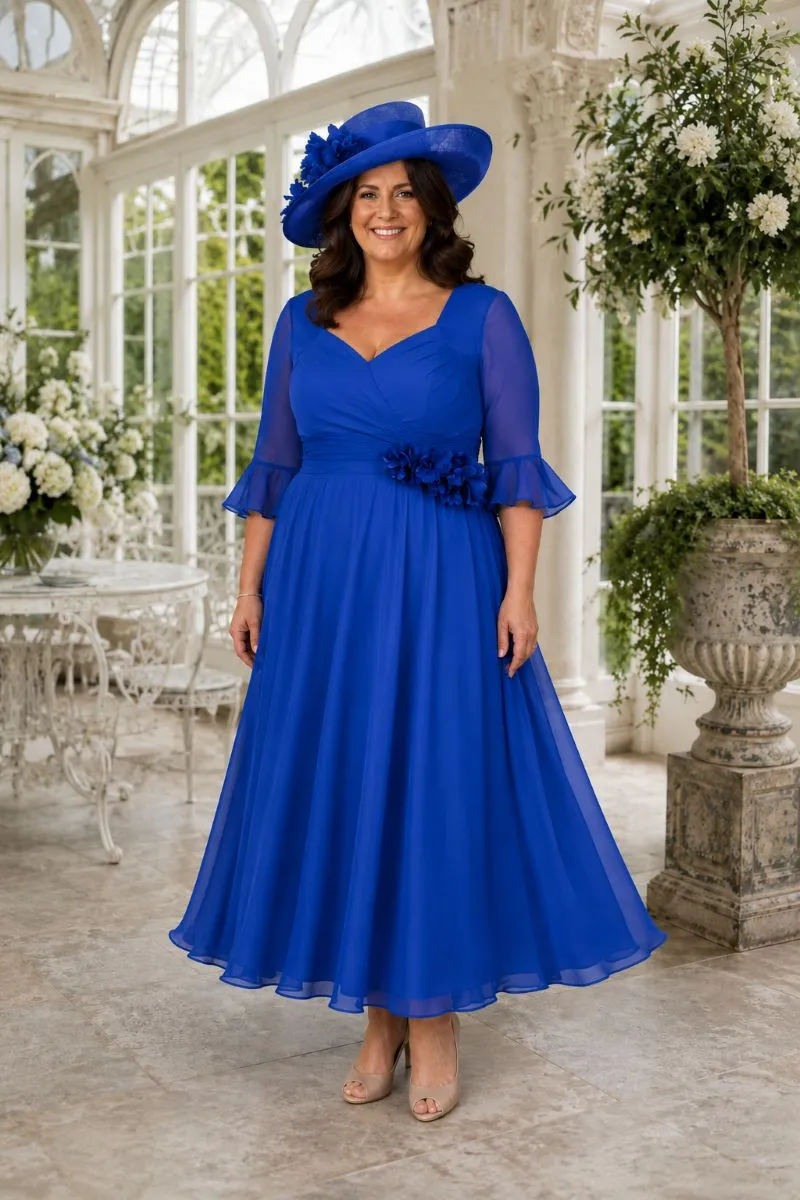 RDAD1218 Claremont &ndash; Curvy Occasionwear Dress &ndash; Richard Designs