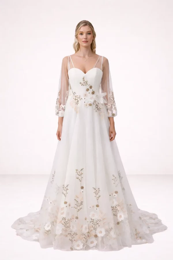 Romantica of Devon Blossom wedding virtual wedding dress