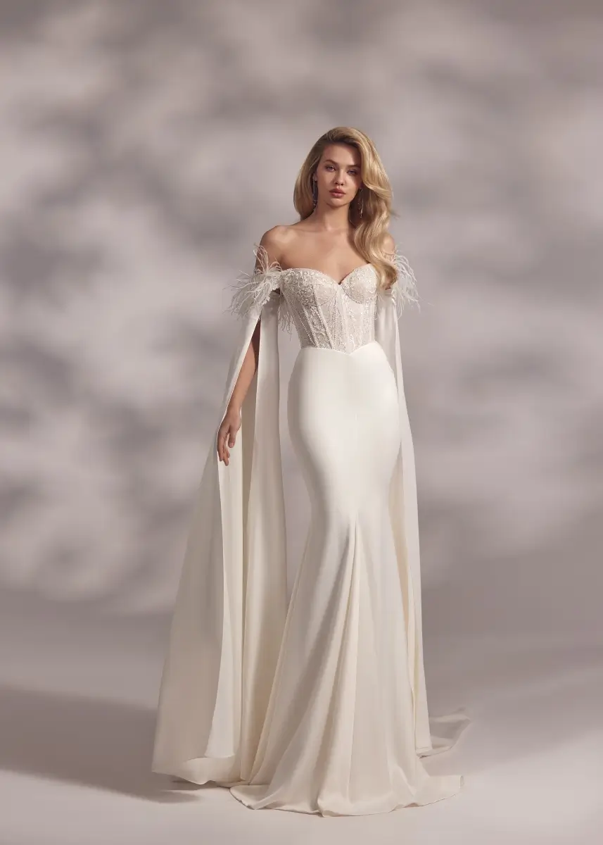Eva Lendel Seychelle wedding dress