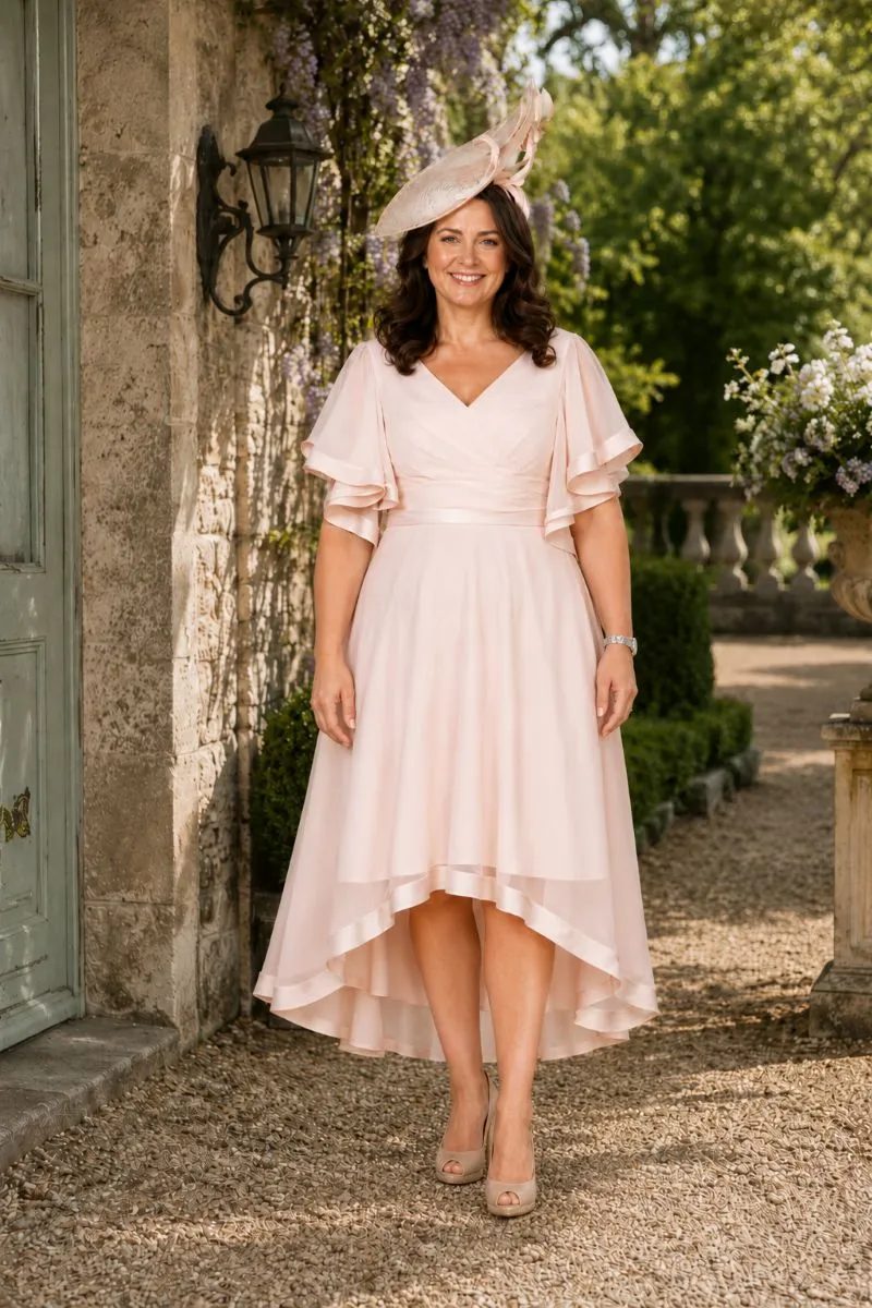 EBED117 &ndash; Curvy Occasionwear Dress &ndash; Emma Bridals