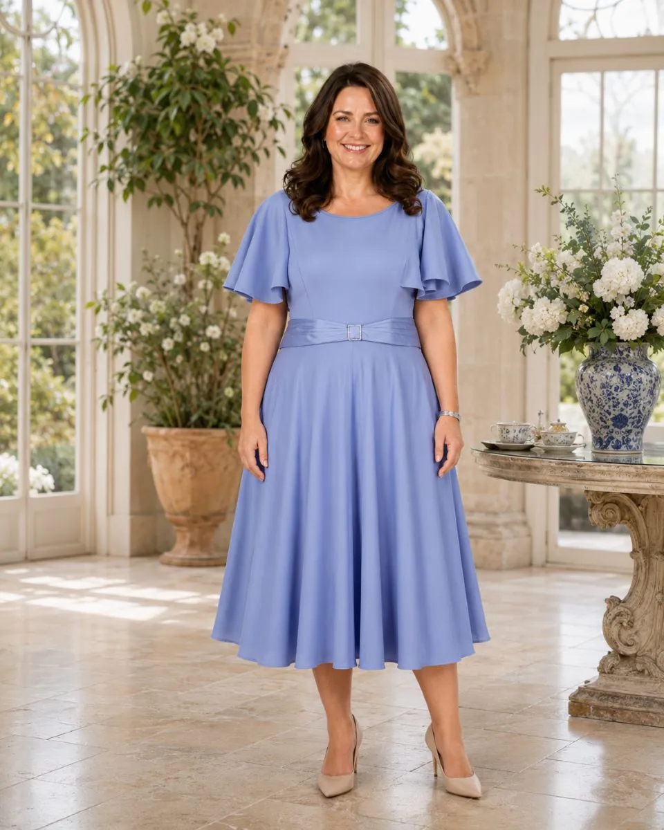 EBED131 &ndash; Curvy Occasionwear Dress &ndash; Emma Bridals