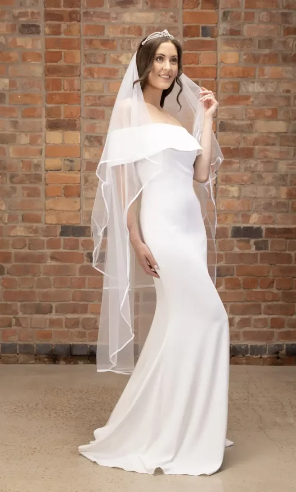 PBV9003 The Perfect Bridal Company Veil front