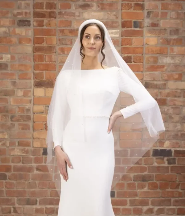The Perfect Bridal Company PBV9011 Pearl Veil