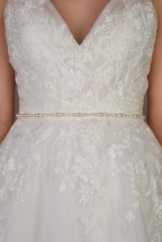 RD-Belt 217 Delicate Pearl & Shimmer Belt