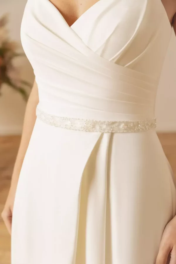 TB-WBelt 02 Delicate Pearl & Lace Belt