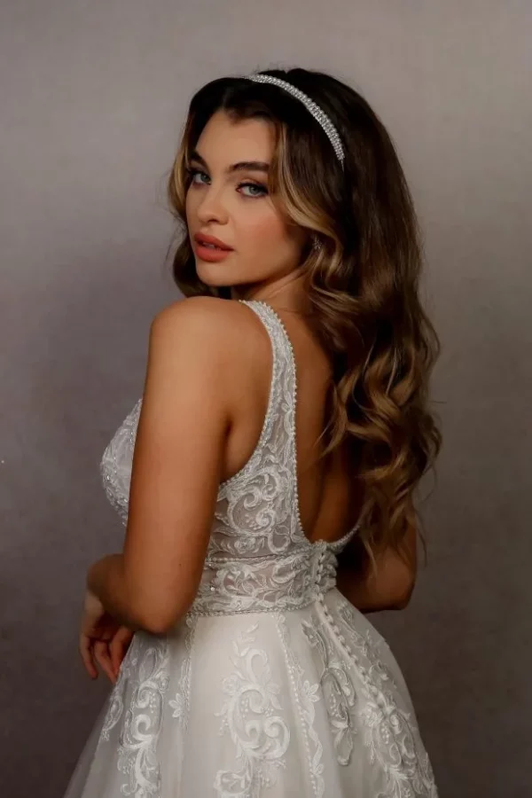 TR2620A Elegant Pearl Crown - Richard Designs