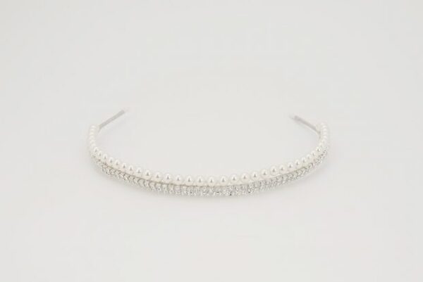 Richard Designs TR2620A Elegant Pearl Crown detail