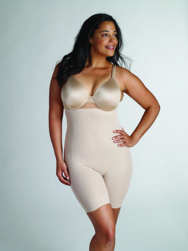 Naomi & Nicole 7779 Unbelievable Comfort Plus Hi Waist Thigh Slimmer