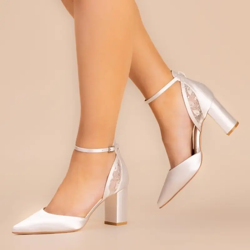 Indi Point & Ankle Strap Shoe