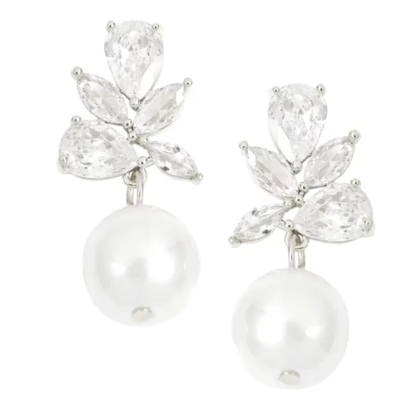 Athena 9895 Vintage Shimmer Necklace Set earings detail