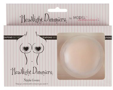 SW-009 Nude Round Fashion Essentials Headlight Dimmers
