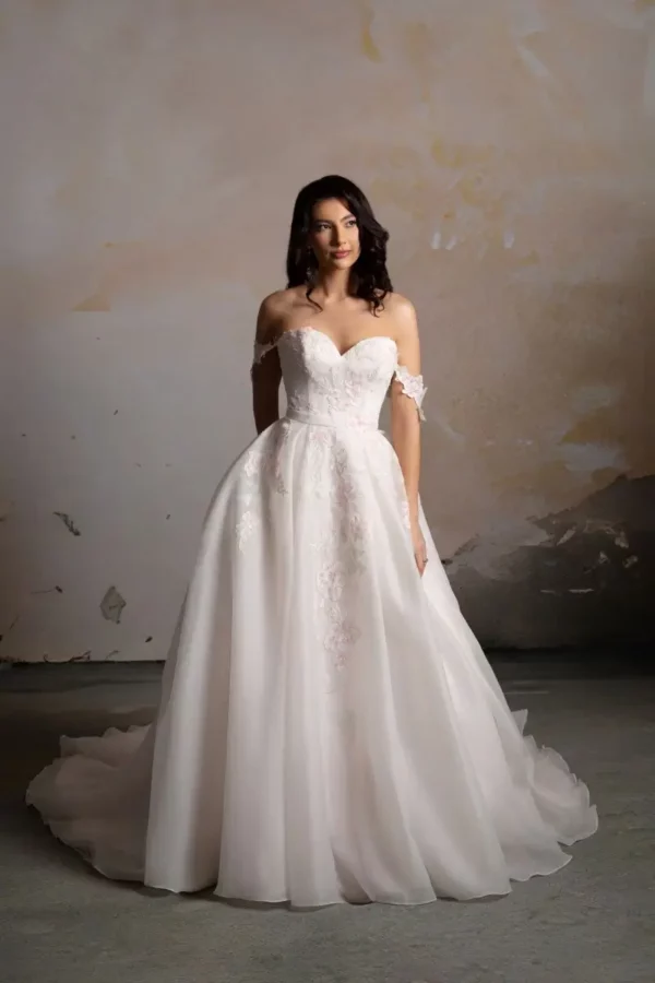 Flora DSC020 Donna Salado Bridal Couture