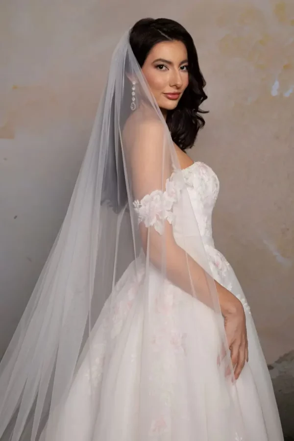 Flora DSC020 Donna Salado Bridal Couture