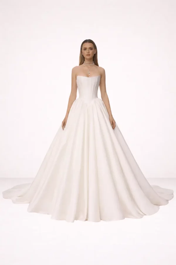 Eva Lendel Lake wedding dress virtual dressing room