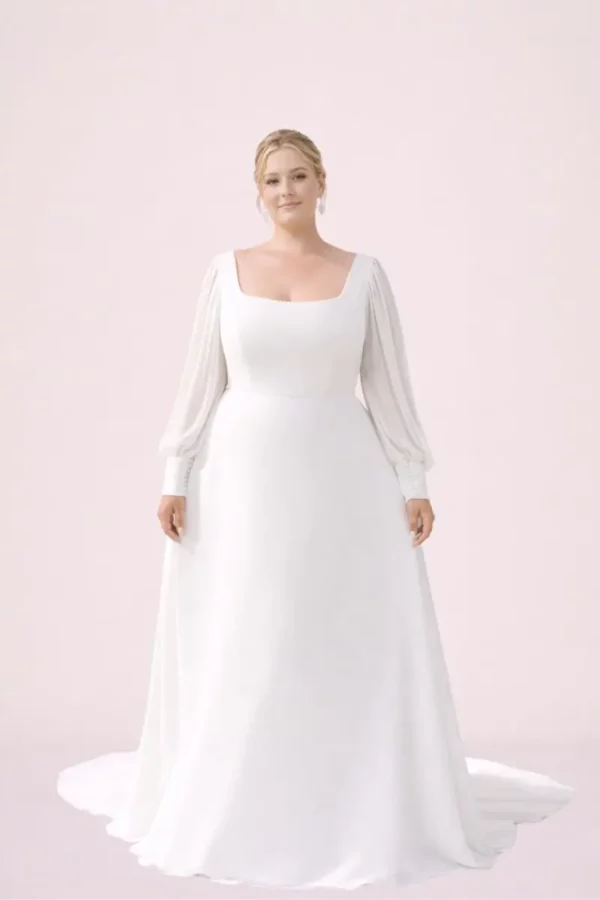 Marisol TC-W503 True Curves wedding dress virtual dressing room