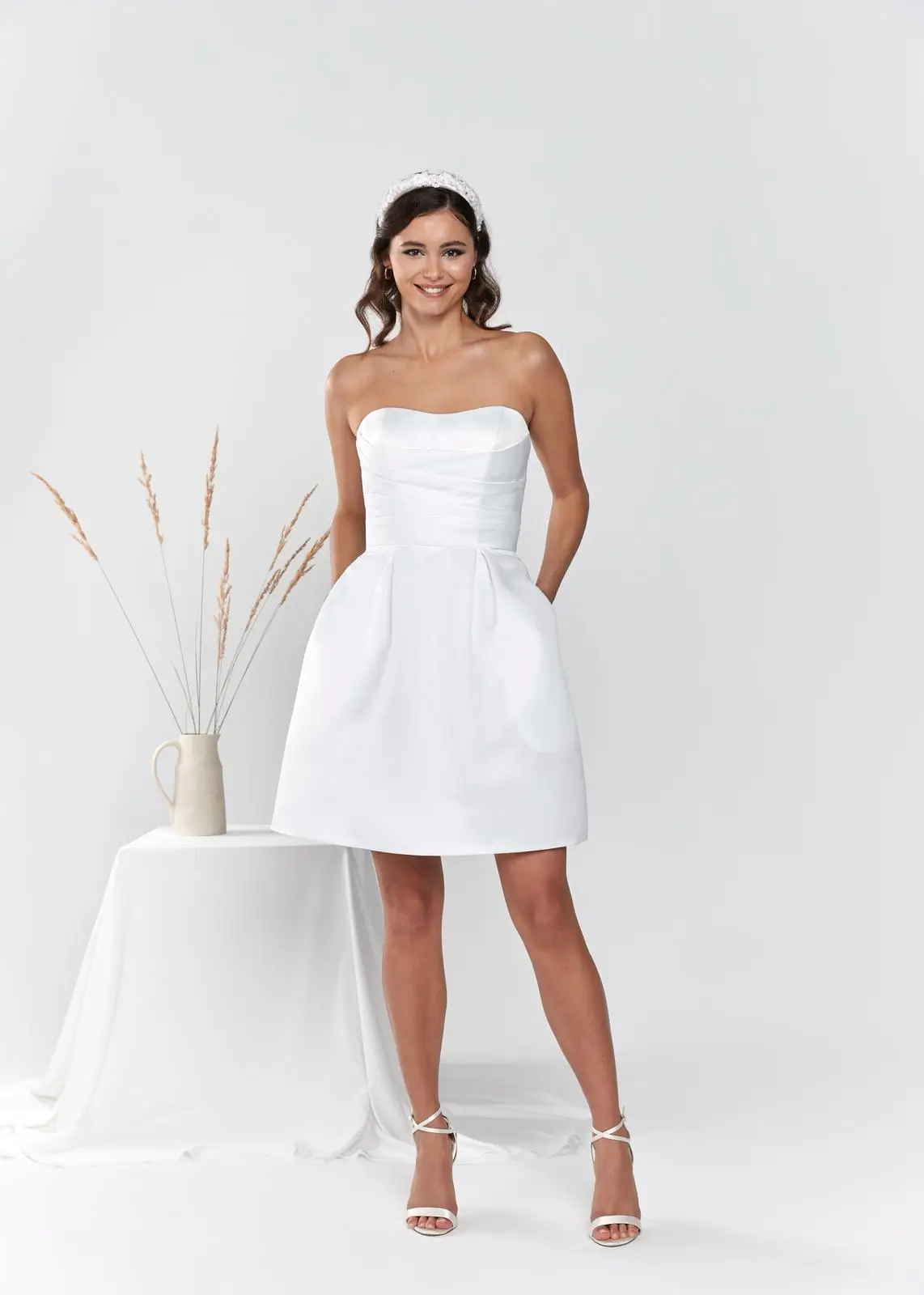 Yeo romantica of Devon mini wedding dress
