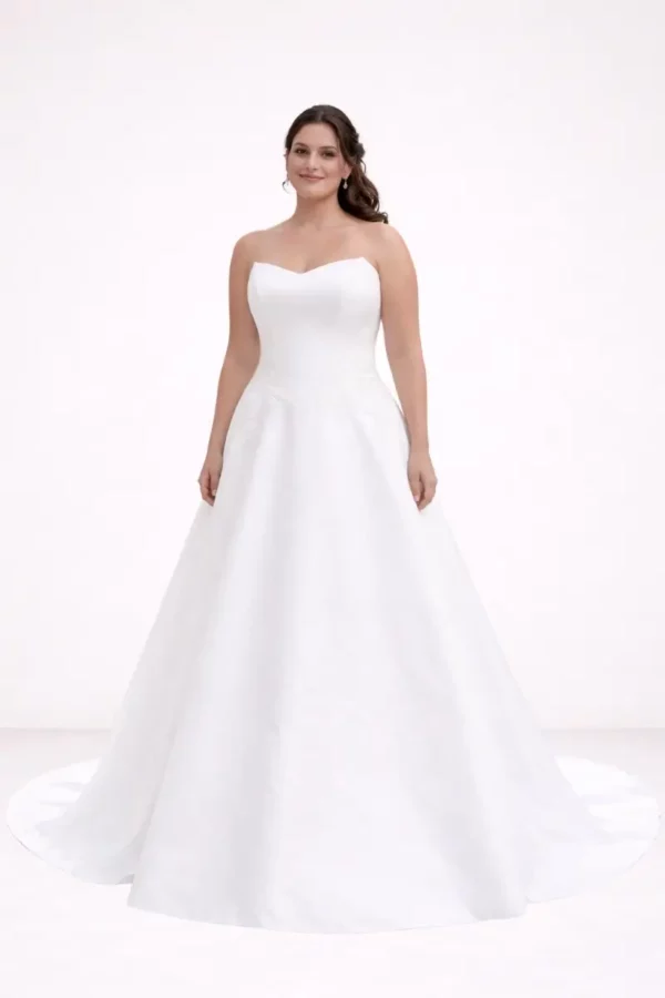 Romantica of Devon Lake wedding dress virtual dressing room