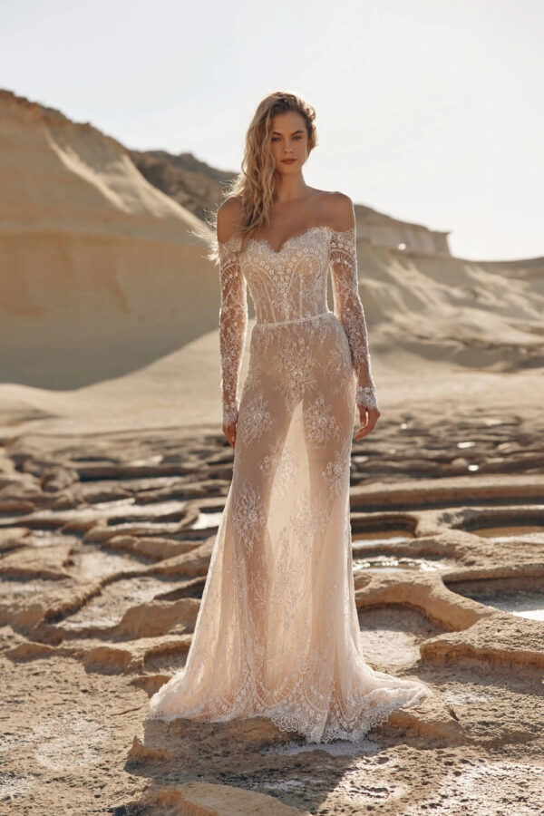 Otto Eva Lendel Wedding Dress front
