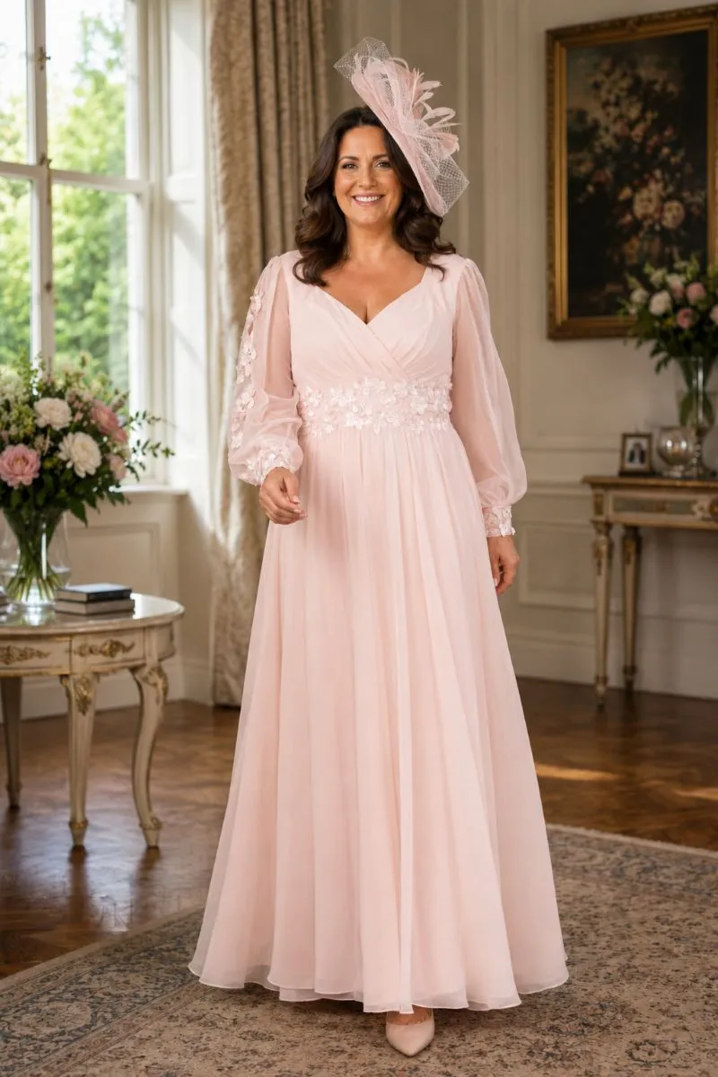 RDAD1321 Marrietta &ndash; Curvy Occasionwear Dress &ndash; Richard Designs
