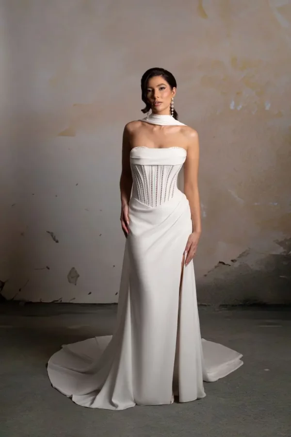 Chelsea DSC051 Donna Salado Bridal Couture