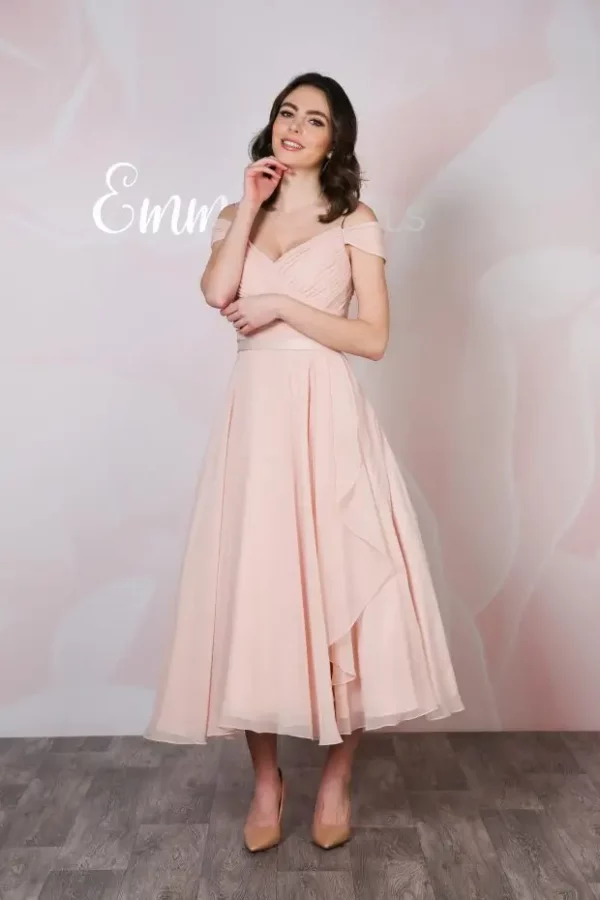 EB7778 &ndash; Tea-Length & Mini Wedding Dress