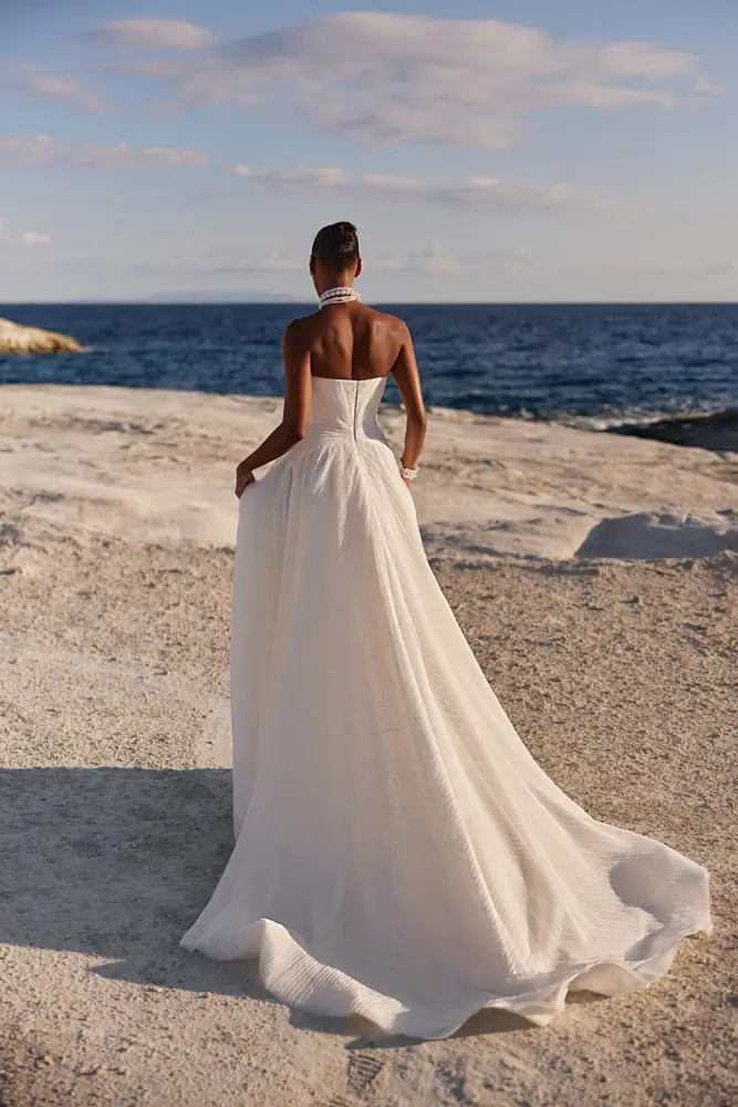 Eva Lendel Arlet wedding dress at The Bridal Affair