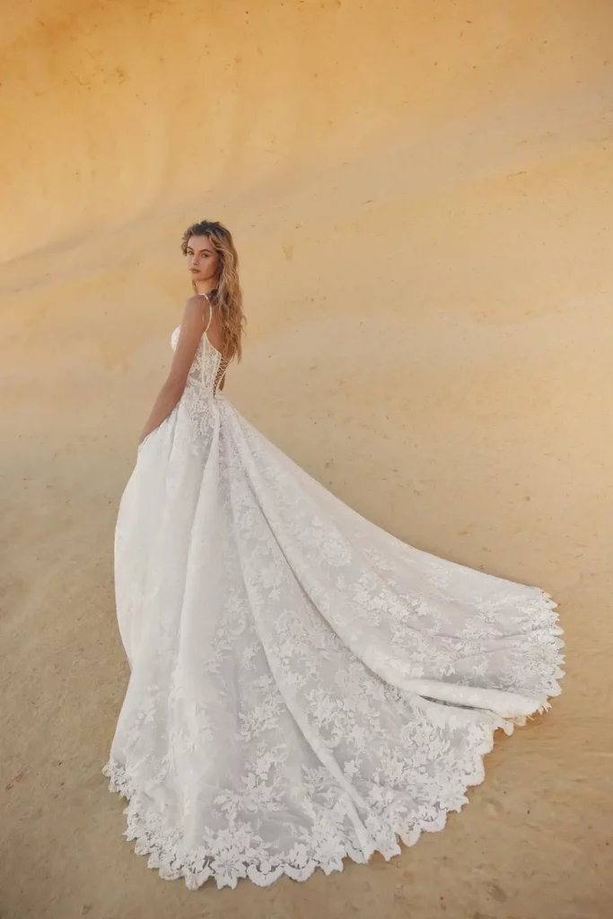 Eva Lendel Illume wedding dress at The Bridal Affair