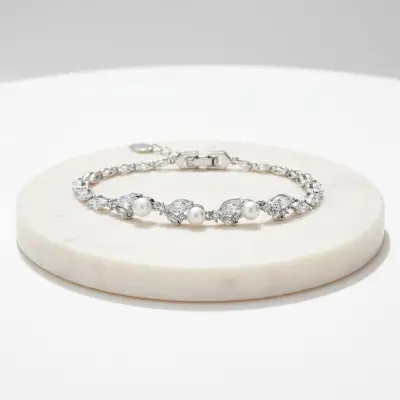Athena 5069 Dainty Pearl Bracelet 2