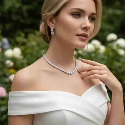 5071 Pretty Chic Necklace Set - Athena