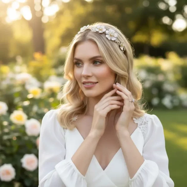 Athena 7383 Blush Pink Luxe Headband 1