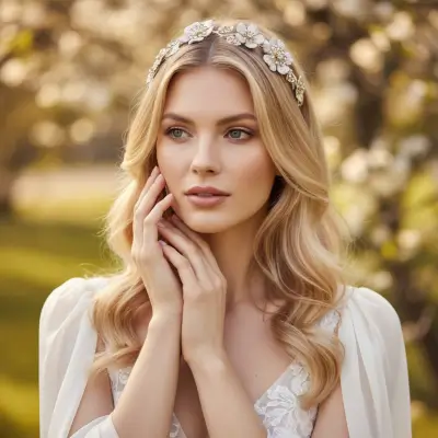 Athena 7383 Blush Pink Luxe Headband 2