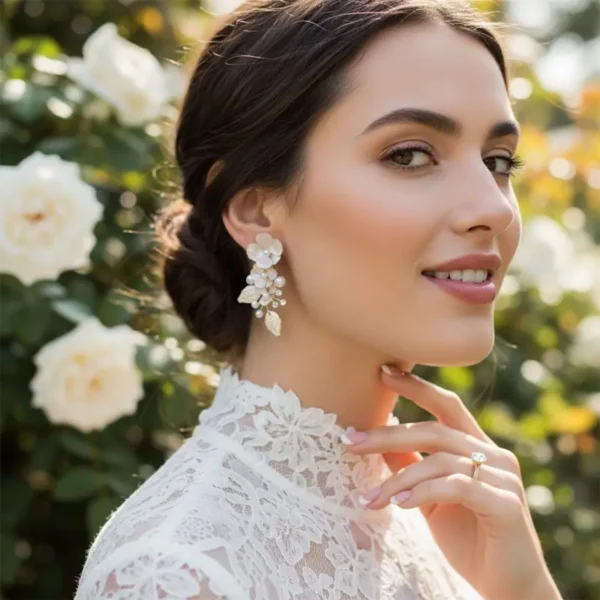 Athena 7702 Matching Clip & Earring Set Earring image